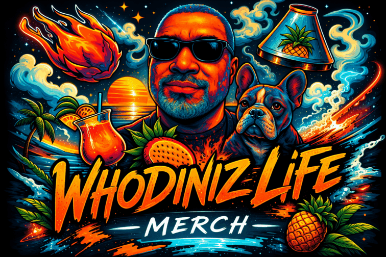 Whodiniz life merch